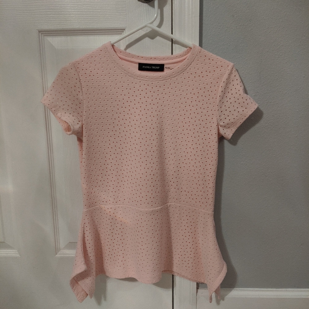 Ivanka Trump Baby Pink Top